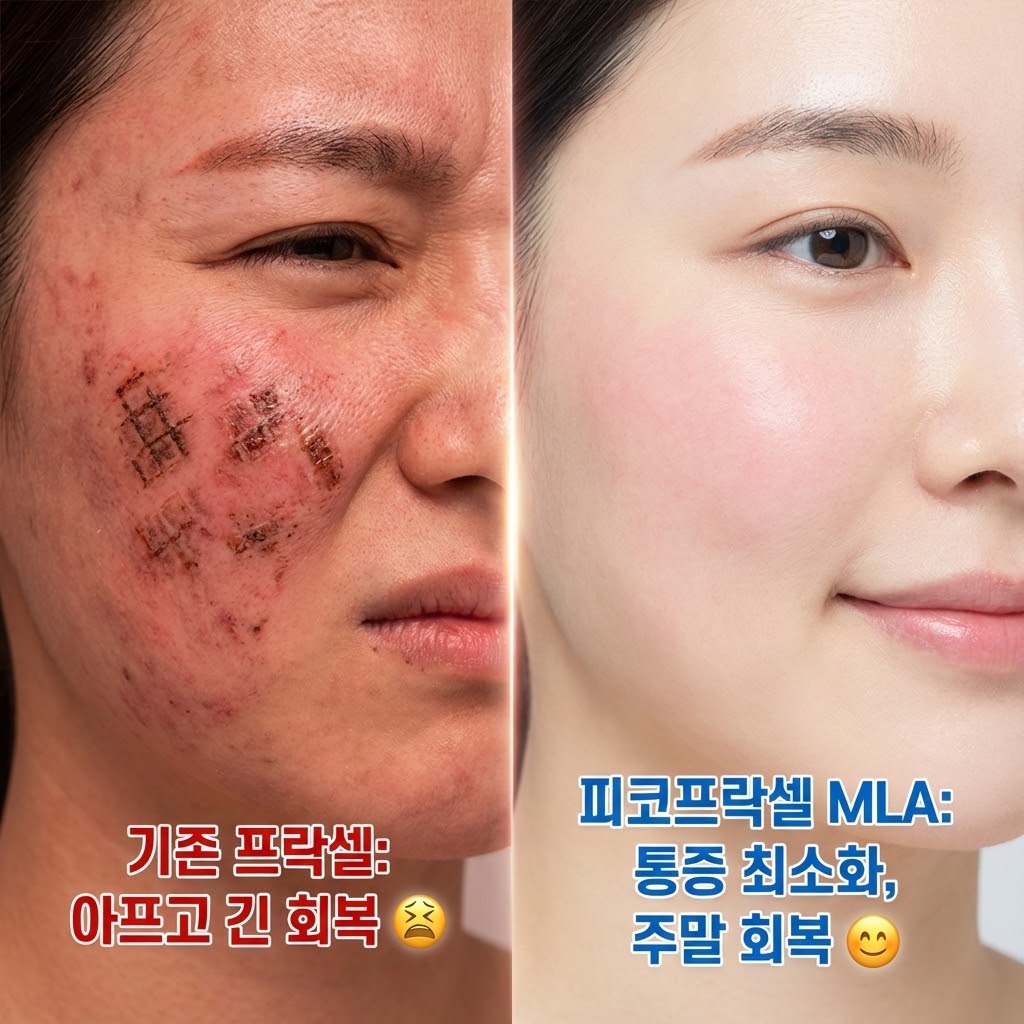 송도 피코프락셀 통증 및 다운타임 솔직 분석 (시술 후 관리법)