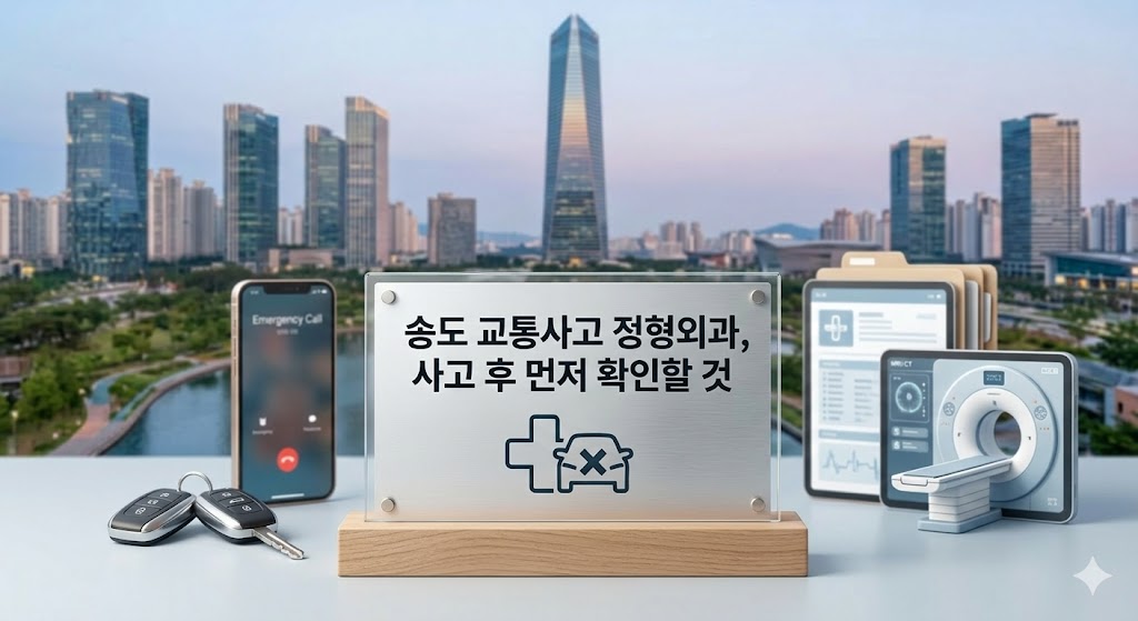 송도 교통사고 정형외과