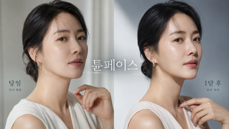 튠페이스 효과가 언제 나타나는지, 당일 타이트닝과 시간이 지나며 느껴지는 탄력 차이를 송도 나은내일 관점으로 정리했습니다.